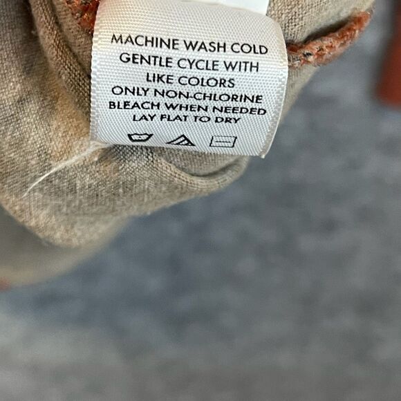 MARLEYLILLY Top Women's S/M Orange Black Leopard Print Crew Neck Long Sleeve - Picture 8 of 13